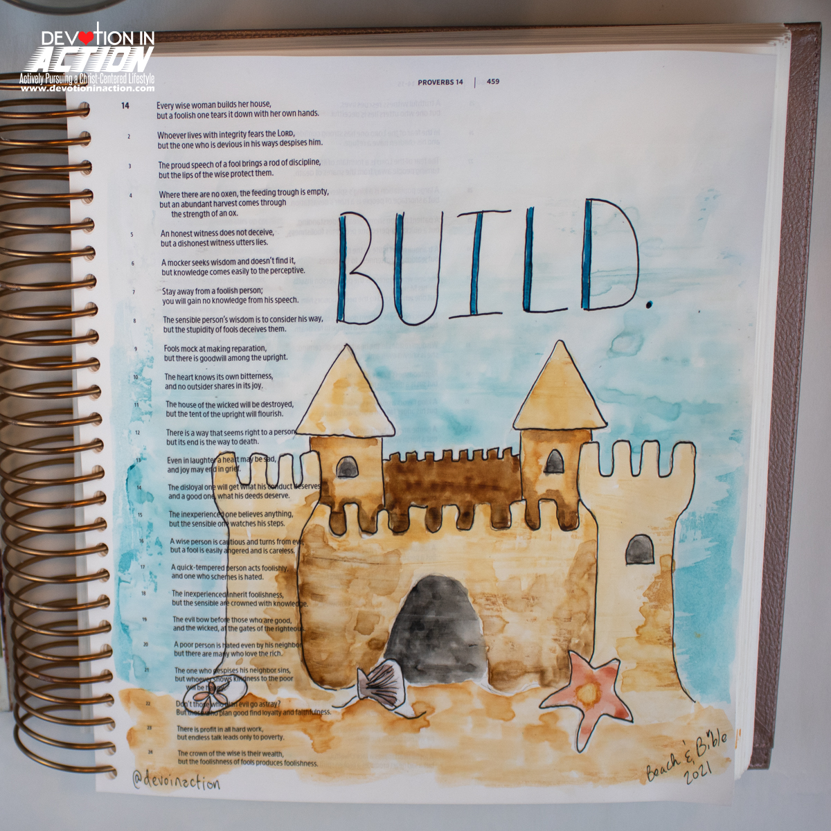 Build Proverbs 14 1 Devotion In Action